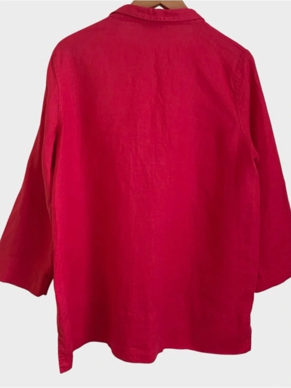 John Mark Hot Pink Button-Front Kids' Top